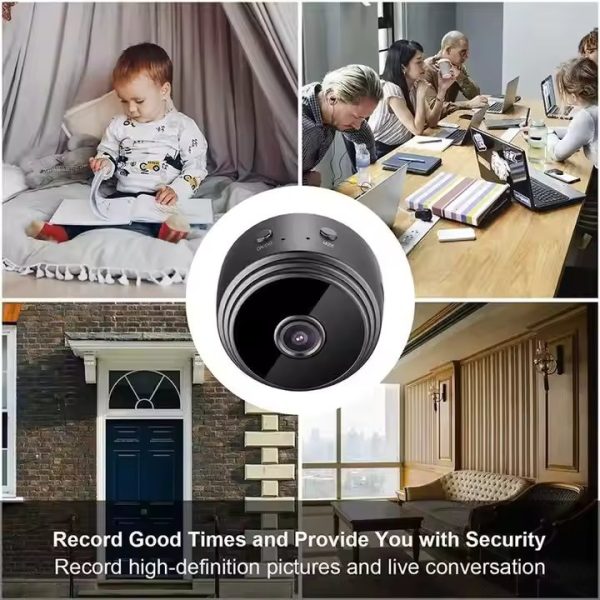 A9 Mini WiFi Camera - 1080P Magnetic Security Cam with Night Vision - Image 3
