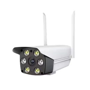 3MP Outdoor Security Camera – Weatherproof Bullet Cam with Smart Floodlights & Human Detection   Professional-Grade Protection for Your Property