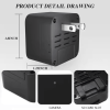 QZT A85 WiFi Hidden Camera - 5MP HD Wall Charger Spy Cam with Night Vision & Motion Detection | Discreet USB Power Adapter Camera - Image 3