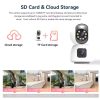 4MP Dual-Lens WiFi Security Camera System – 1080P HD, Night Vision & 2-Way Audio (V380 Pro App, Cloud/SD Storage) - Image 3