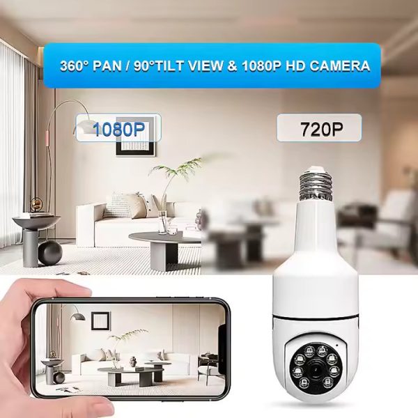 4MP Dual-Lens WiFi Security Camera – 360° Auto-Tracking, 10x Zoom & Night Vision (Indoor/Outdoor) - Image 5