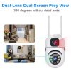 4MP Smart Dual-Lens Security Camera - 360° Auto-Tracking with 10x Zoom & Color Night Vision - Image 4