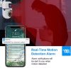 4MP Smart Dual-Lens Security Camera - 360° Auto-Tracking with 10x Zoom & Color Night Vision - Image 6