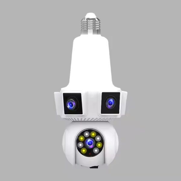 V380 Pro Smart Bulb Camera – Discreet 1080p Security with Night Vision & Motion Tracking