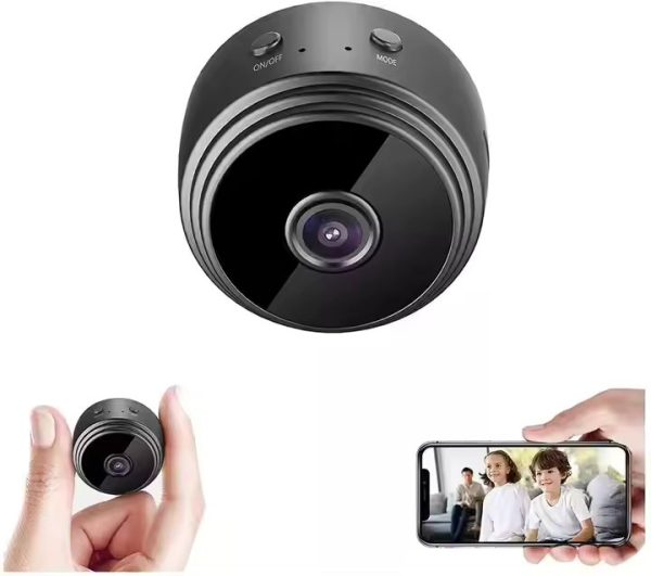 A9 Mini Wireless Security Camera - Compact 1080P Indoor Monitoring with Magnetic Mount