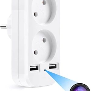 Discreet WiFi Socket Spy Camera | 1080P Hidden Wireless Cam