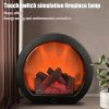 Portable LED Flame Fireplace Lantern | Battery Operated Log Effect Decor - Image 4